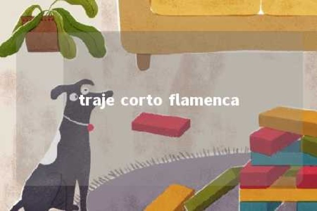 traje corto flamenca 